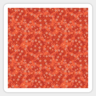 Red Autumn Berries Sticker